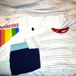 3  WOMEN'S CROP TOPS SIZE L